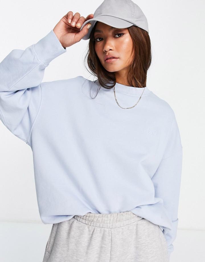 Levi's Sweatshirt In Blue
