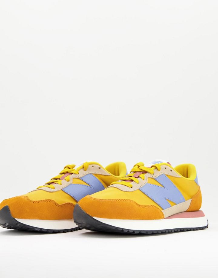 New Balance 237 Sneakers In Orange-multi