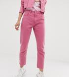 Reclaimed Vintage The '95 Straight Leg Jean In Rose Pink Wash - Pink