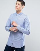 Jack & Jones Premium Oxford Slim Stripe Shirt - Blue