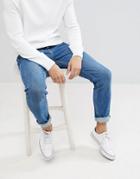 Weekday Friday Skinny Fit Jeans Cricket Blue - Blue