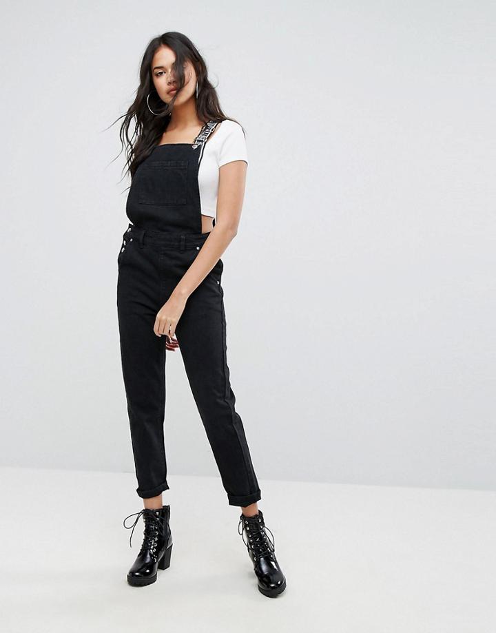 Prettylittlething Overalls - Black