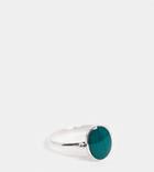Kingsley Ryan Exclusive Sterling Silver Oval Ring With Stone