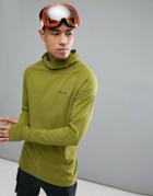 Marmot Harrier Baselayer Hoodie In Light Green - Green