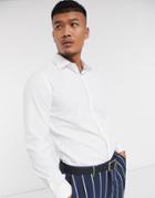 Lockstock Kingsway Jaquard Shirt In White