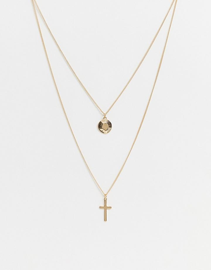 Designb Gold Layer Necklace - Gold