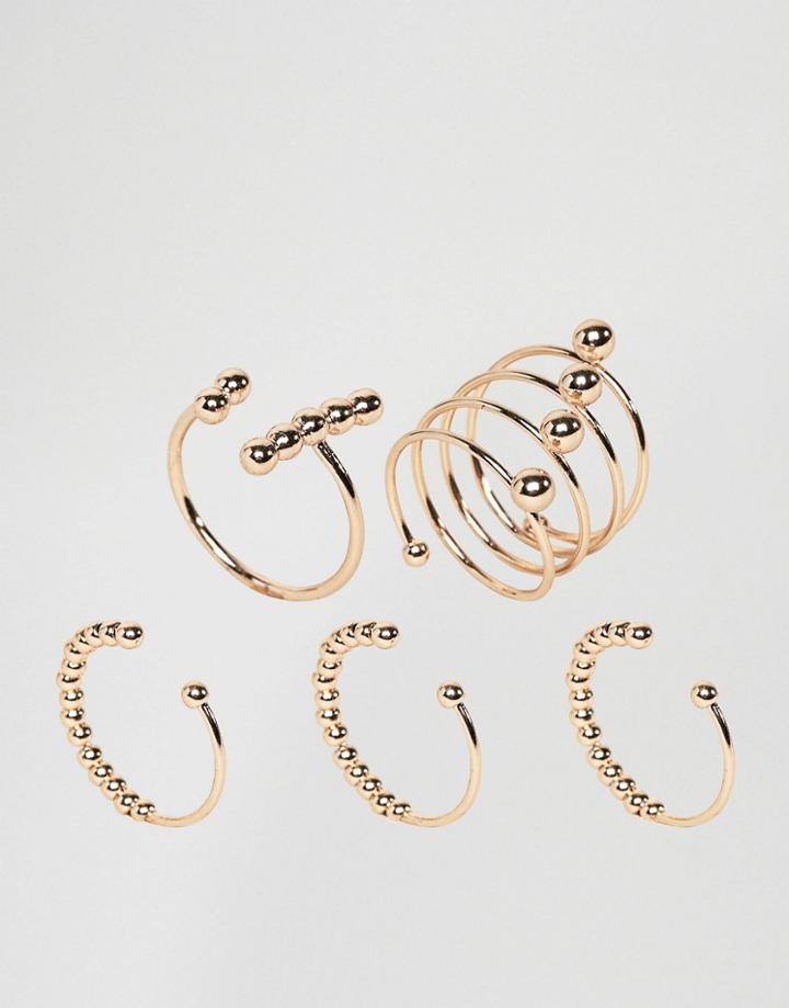 Aldo Terinna Stacking Rings - Gold