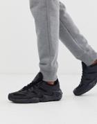 Adidas Originals Yung Fyw Salvation Sneakers In Triple Black - Black