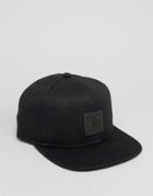 Carhartt Wip Snapback Cap Logo - Black