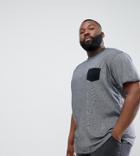 North 56.4 T-shirt With Contrast Pocket - Stone