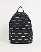 Calvin Klein Jeans All Over Print Backpack In Black