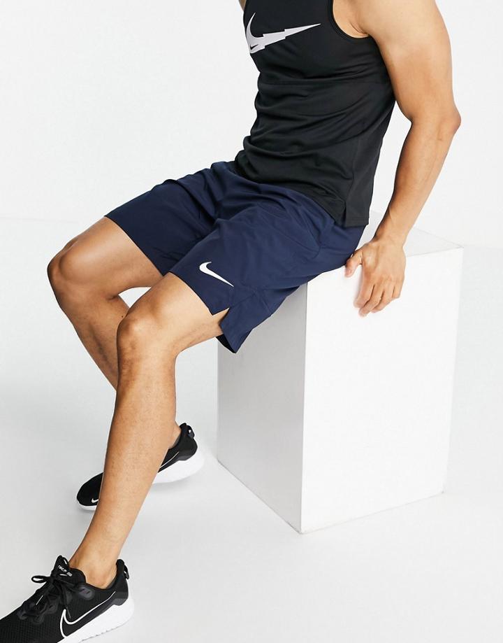 Nike Training Dri-fit Flex Shorts In Navy