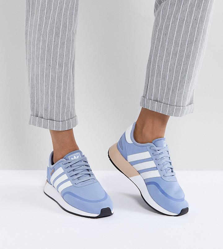 Adidas Originals I-5923 Runner Sneakers In Blue Hld - Blue