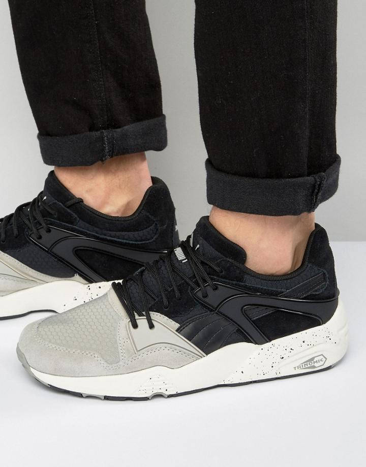 Puma Blaze Winter Tech Sneakers In Gray 36134102 - Gray