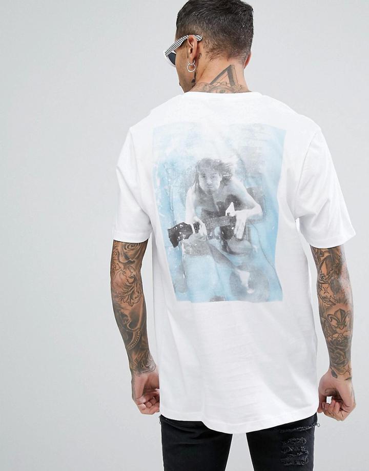 Asos Kurt Cobain T-shirt - White