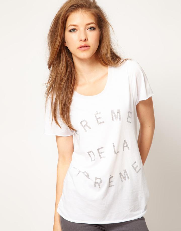Zoe Karssen Creme De La Creme Tee