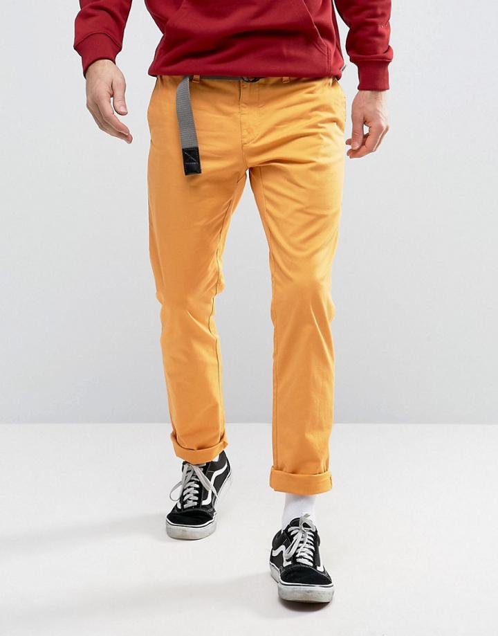 Carhartt Wip Sid Tapered Chinos - Yellow