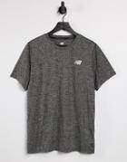 New Balance Training Tenacity T-shirt In Gray-grey