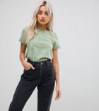 Asos Petite Ultimate T-shirt With Crew Neck - Green