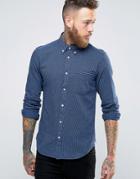 Wrangler Micro Stripe Shirt - Blue