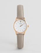Cluse La Vedette Gray Leather Watch Cl50009 - Gray