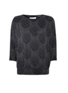 Tfnc Plus Velvet Wrap Front Kimono Midi Dress In Midnight-navy