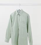 Collusion Oversized Shirt In Pistachio-green