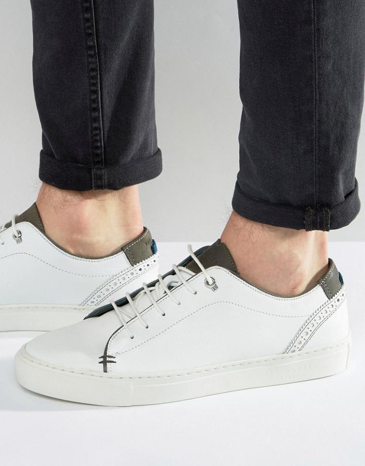 Ted Baker Kiing Sneakers - White