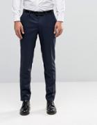Jack & Jones Premium Skinny Suit Pants In Navy - Navy