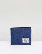 Herschel Supply Co Roy Bi-fold Wallet With Coin Pocket & Rfid - Navy