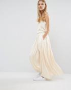 Samsoe & Samsoe Nuit Long Skirt - Cream