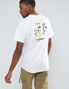 Ok-yo Chill Back Print Oversized T-shirt - White