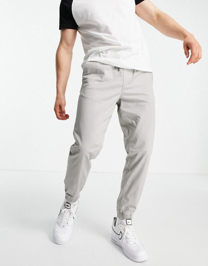 Jack & Jones Intelligence Cuffed Pant In Gray-grey