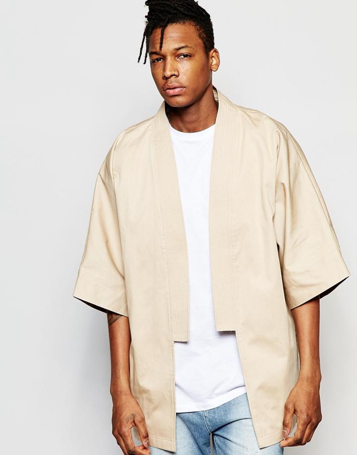 The New County Kimono - Stone