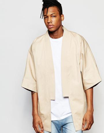 The New County Kimono - Stone