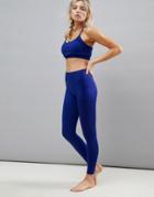 Kisaiya Seamless Yoga Leggings - Blue