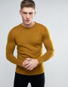 Lindbergh Sweater In Camel Merino Wool - Tan