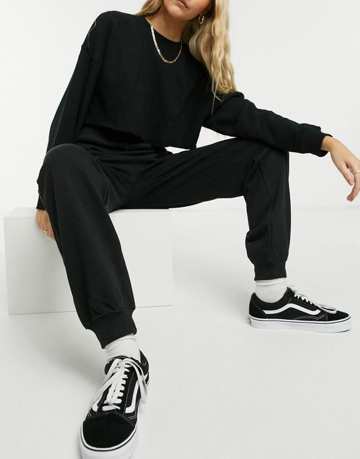 Urban Bliss Set Sweatpants Bottom In Black