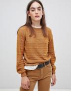 B.young Textured Sweater - Yellow