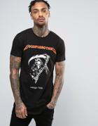 Good For Nothing T-shirt In Black With Tour Print - Black