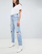 Dl1961 Susie High Rise Tapered Leg Jean - Blue