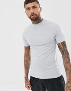 Skins Training Bergmar T-shirt In Gray - Gray