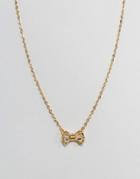 Ted Baker Tiny Geometric Pendant Necklace - Gold
