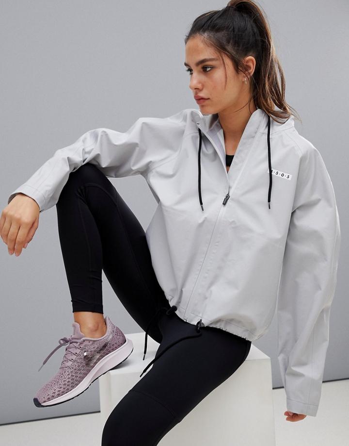 Asos 4505 Taped Waterproof To And From Jacket - Gray