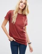 Asos The Ultimate Easy Longline T-shirt - Brown