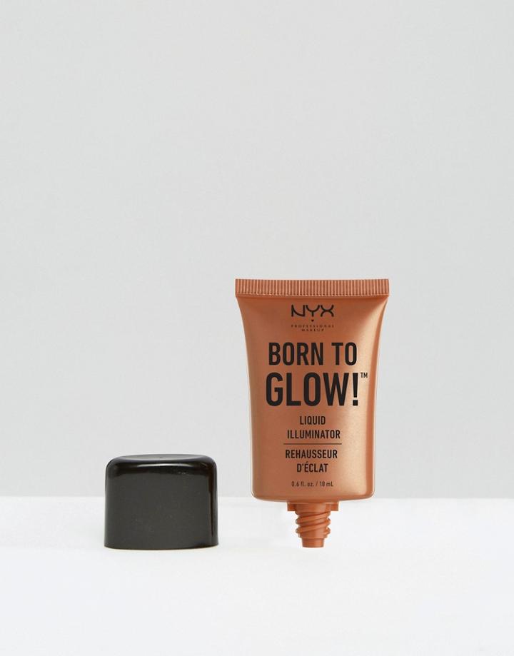 Nyx Professional Makeup Born To Glow Liquid Illuminator - Gold