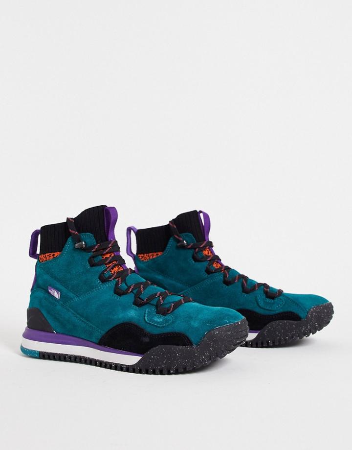 The North Face Back To Berkeley Iii Sport Boots In Teal-brown