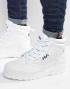 Fila Grunge Mid Laceup Boots - White