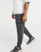 Nicce Bocore Pocket Detail Sweatpants In Gray