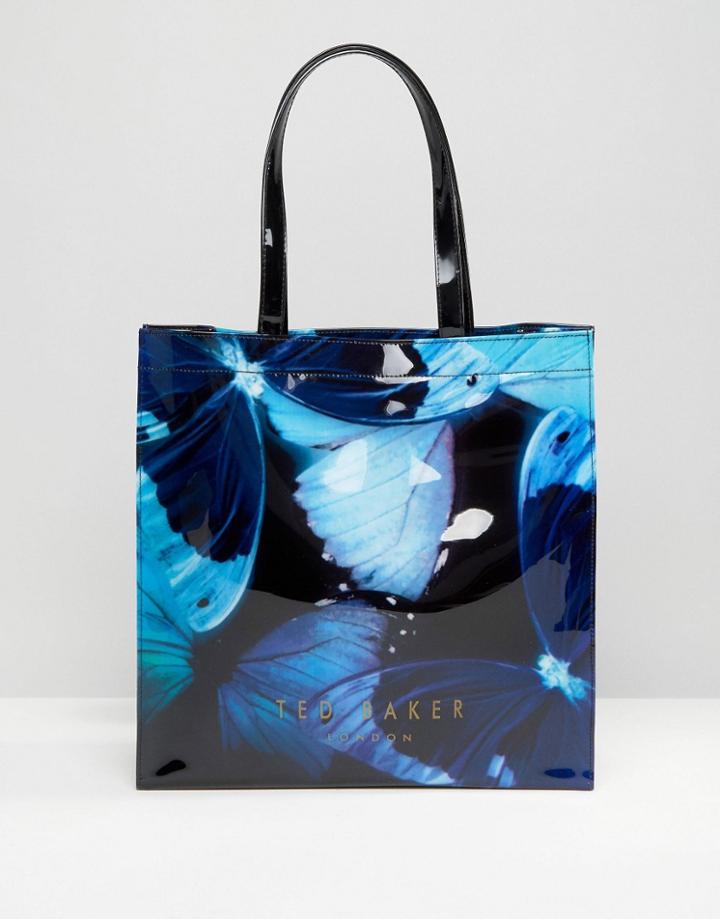 Ted Baker Butterfly Print Large Icon Bag - Multi